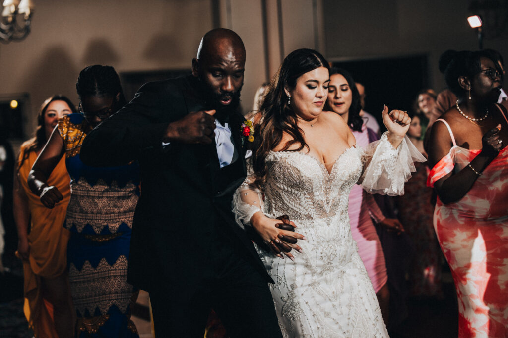 Hacienda Del Sol wedding reception 